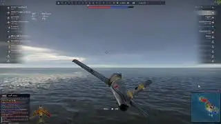 War Thunder : Lost wing but still has gun with me LOL