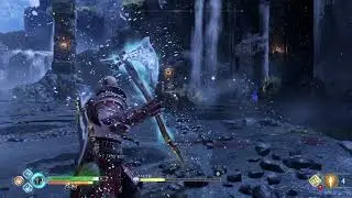 God of War 4-Sigrun Valkyrie(Difficulty - Hard. Smouldering Brimstone armor)