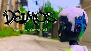 Bratz Boyz Doll Repaint - Deimos Ooak Male Doll (Astral's Boyfriend)