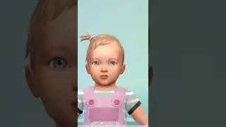было-стало растем вместе с персонажем Симс 4 😍 