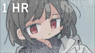alkaline tear but it's a 1 hr rainy midnight mood lofi for study 🌧️ [blue archive]