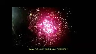 Kembang Api Golden Eye GE08100J Army Cake100S