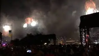 4 July 2018. Fireworks