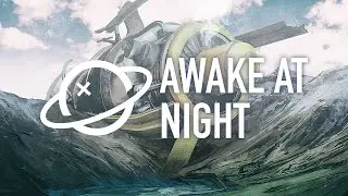 Like Saturn - awake at night [Royalty Free]