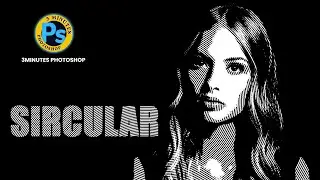 How To Create Halftone effect in #photoshop