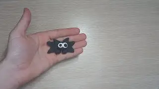 Как слепить летучую мышь❤️❤️❤️