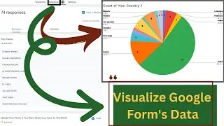 How To Visualize Google Forms Data Into Chart Or Graphs | Google Form Responses into Graphs