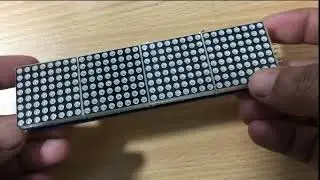 GS7219 LED Microcontroller  with Arduino
