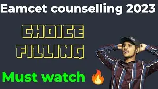 eamcet counselling 2023|eamcet counselling 2023 choice filling|ts eamcet 2023|#eamcet #choicefilling