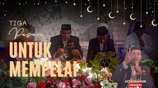 Tiga Pesan Untuk Mempelai
