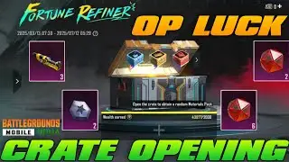 😍Fortune Refiner Crate Opening 🔥 Free Materials, Emblem & X-Suit Material | How to Get Free Material