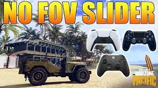 NO FOV SLIDER in WARZONE PACIFIC?!?