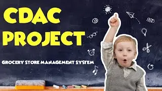Grocery Store Management System || CDAC Project || Spring Boot, React.js, MySQL, MS.NET, C#, SQL ||
