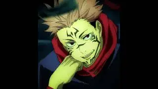 Sukuna playing with cursed spirit
