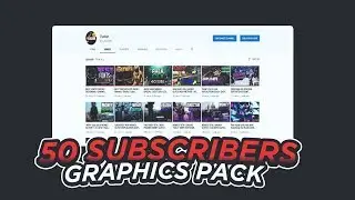 40/50 SUBSCRIBERS SPECIAL ( BEST 2018 GFX PACK / GAMING GFX PACK )