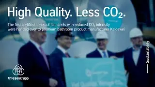 bluemint® Steel – high quality steel with improved eco-balance