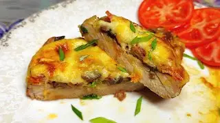 Мясо по французски из свинины!!! Вкуснейшее горячее блюдо НА  НОВЫЙ ГОД 2024!!!
