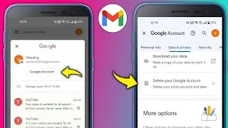 Gmail account ko permanent kaise delete Karen || how to delete Gmail account in permanent