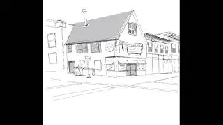 Calgary’s Kalamata Grocery - Procreate Sketch
