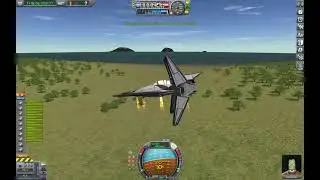 V-Wing Test Flight (KSP)