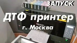 ДТФ принтер KAIJO PRO-30. Запуск г. Москва