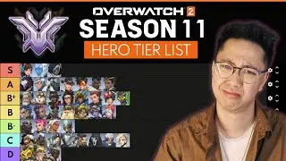 PHARAH nerfed & DVA is OP| Overwatch 2 - MID SEASON 11 Hero Tier List