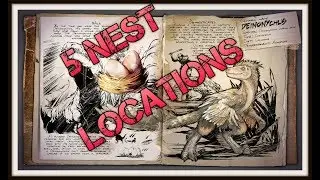 Ark Valguero | FIVE Deinonychus Nest Locations