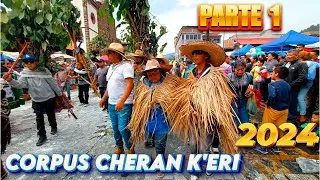 Corpus Cheran 2024 [PARTE 1] - Asi da Comienzo el Corpus más Bonito de la Meseta Purepecha