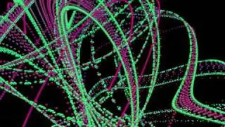 Rössler Strange Attractor driven by Bach