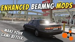 BeamNG Enhanced Mods: Game UI, Cars, Weather and More!