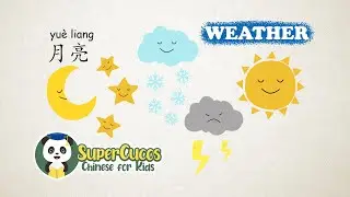 Learn Chinese for kids - Weather | 学中文-天气 | Aprender Chino - el Tiempo