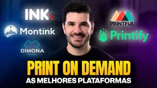 Melhores PLATAFORMAS para criar marca PRINT ON DEMAND em 2026