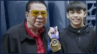 Karl Eldrew Yulo Nakatanggap ng P500K Mula Kay Chavit Singson