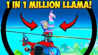 *1 IN A MILLION* LLAMA SPAWN!! - Fortnite Funny Fails and WTF Moments! 