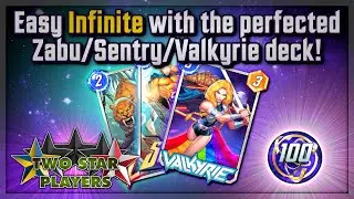 Easy Infinite with the PERFECTED Zabu/Sentry/Valkyrie Deck! | Marvel Snap | Two Star Players