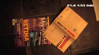 Sony PMW-100 low light test