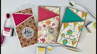 Mini Slim Tri-Fold Cards!