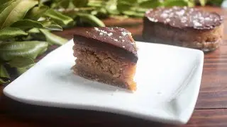 Healthy Reese's Chocolate Peanut Butter Pie - No Bake!