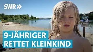 Fast ertrunken: Neunjähriger rettet Kleinkind am Opfinger Baggersee