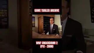 WWF SMACKDOWN 2 | GAME TRAILER ARCHIVE #gaminghistory #ps1 #retrogaming