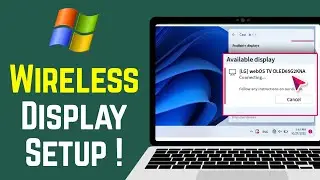 How to Set Up Wireless Display in Windows 11 – Easy Screen Mirroring