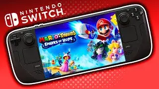Mario + Rabbids Sparks of Hope - Steam Deck OLED Switch Emulation