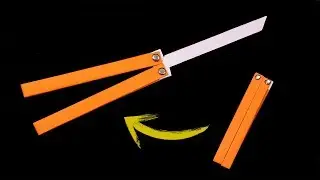 Origami easy knife - butterfly knife CSGO
