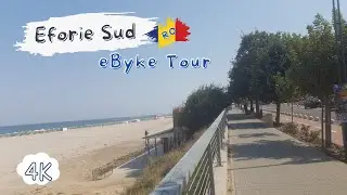 Eforie Sud, Romanian Beach resort Tour, eByke tour by the Black Sea Romania