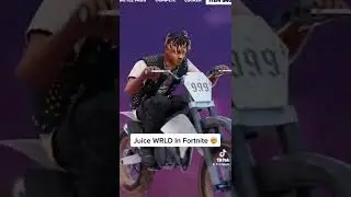 Juice WRLD skin in fortnite 😎