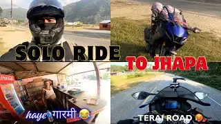 Solo ride to jhapa vlog #jhapavlog #travel #bike #ride 