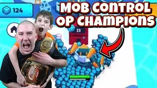 Mob Control Gameplay - Using OP Champions and Playing Game Events!