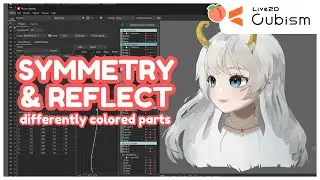 【Live2D Tutorial】how to reflect asymmetrical layers/parts