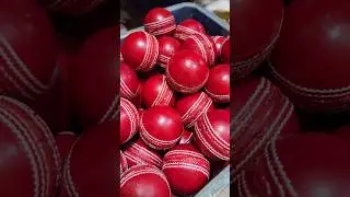 Amazing International Leather Cricket Ball Factory Making Process 