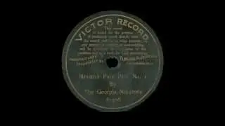 ''Minstrel record No.1'' --  Georgia Minstrels (1900)